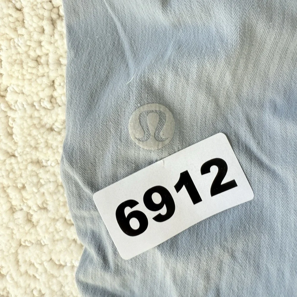 Lululemon Dance Studio‎ Mid-Rise Crop Pants Women 8 Blue Swift $98 LW6CDQS
